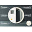 Huldar Glass Flat Wall Mirror