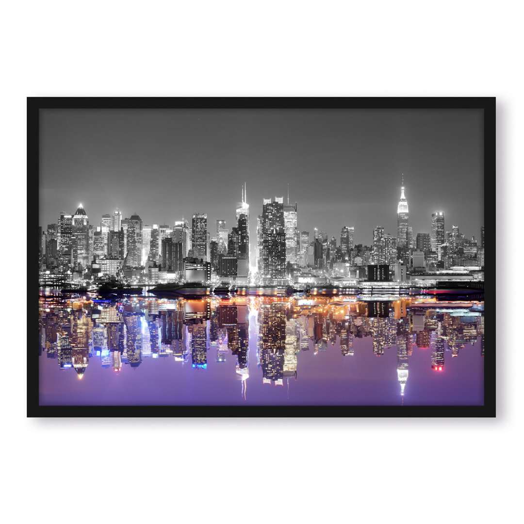 Gerahmtes Foto "Manhattan Skyline"