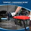 Adjustable Mechanic Creeper 49.2"-68.9" with Locking Wheels & Tool Pouch-1380525463