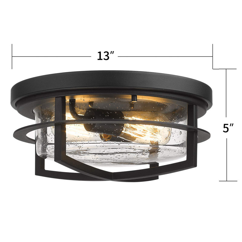 Plafonnier encastré 2 lumières 13 po Limonia