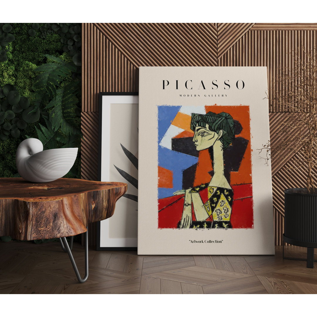 Leinwandbild Abstract Face von Pablo Picasso