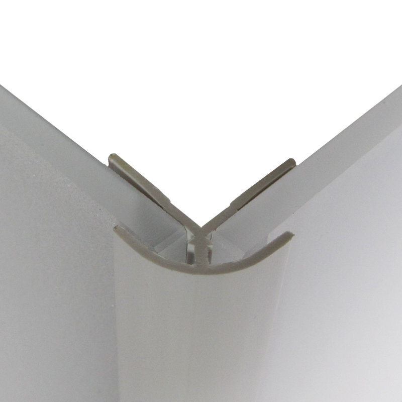 0.8" x 96" Wall Paneling in Grey