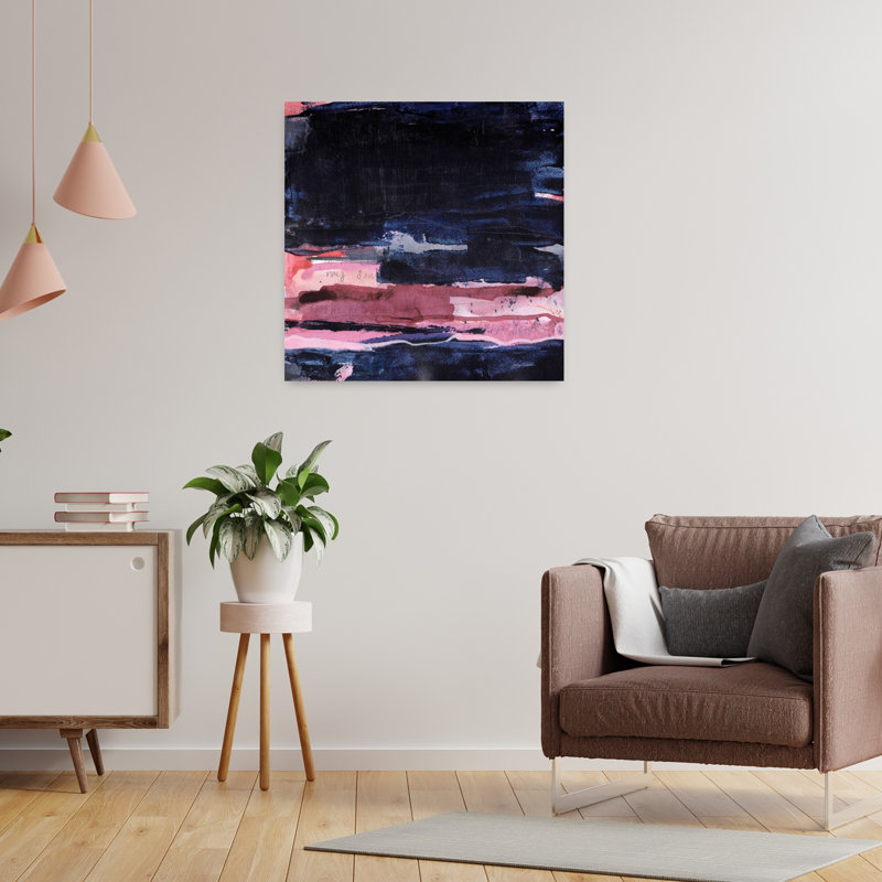 Art contemporain, art contemporain abstrait, H 24 po x l 24 po