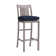 Croquet Teak Outdoor 30'' Bar Stool with Cushion