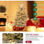 Lighted Artificial Pine Christmas Tree-1260140546