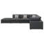 Canapé modulaire rembourré avec coussins réversibles 6 pièces Rhette-367279823