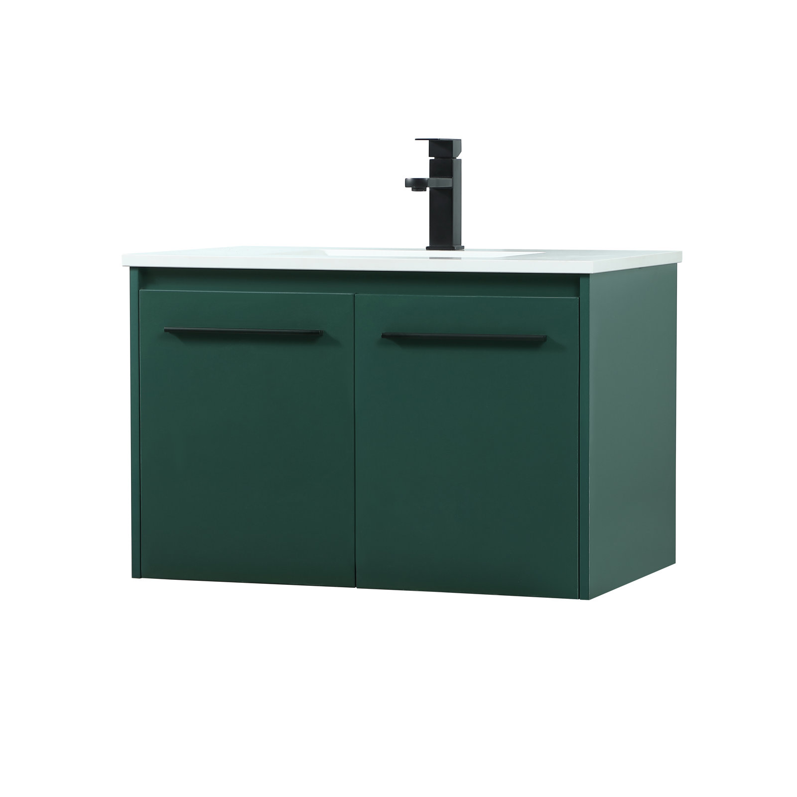Penn 30'' Single Bathroom Vanity, Green