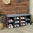 Polypropylene / Olefin Upholstered Storage Bench-650315574