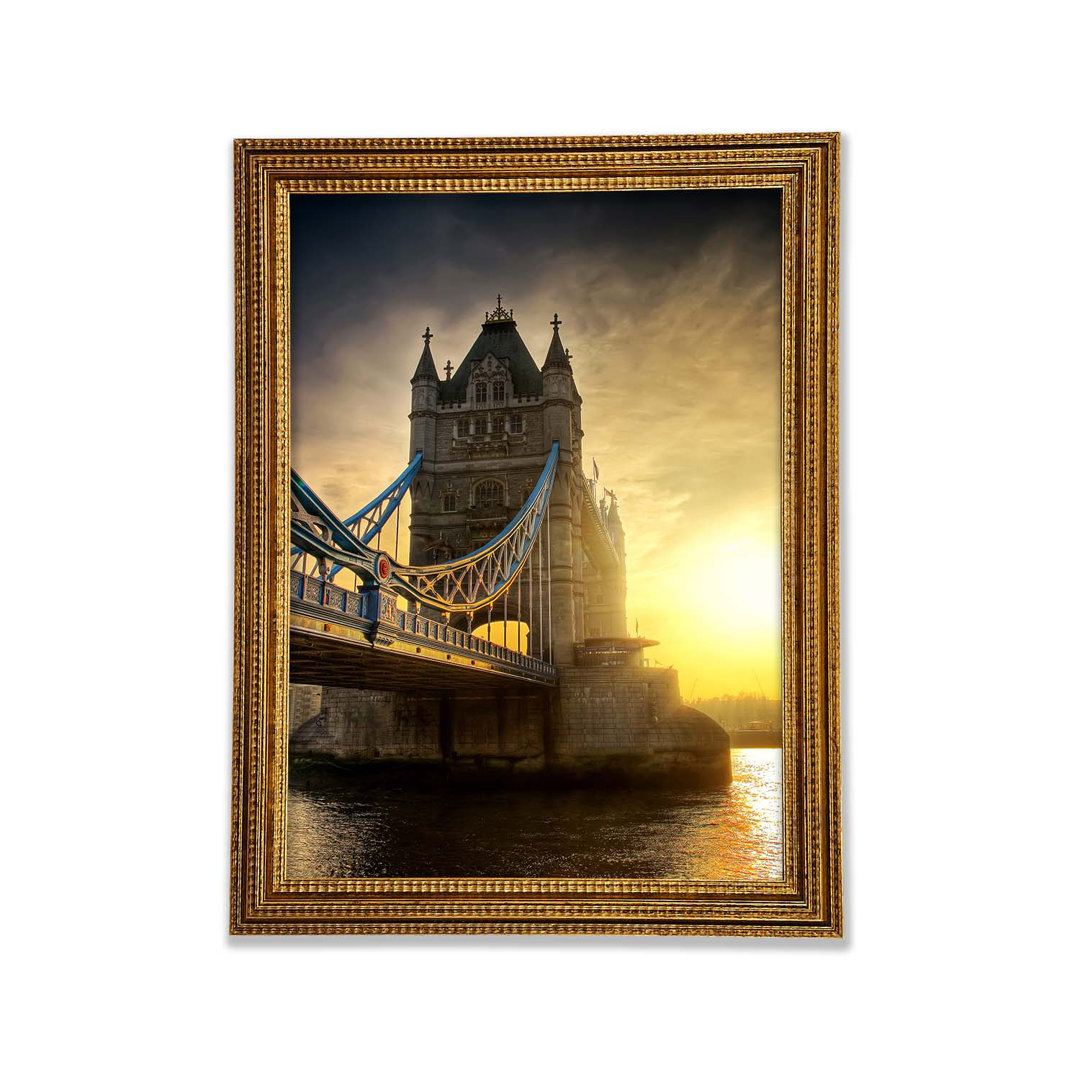 Atemberaubender Tower Bridge-Sonnenuntergang - Druck