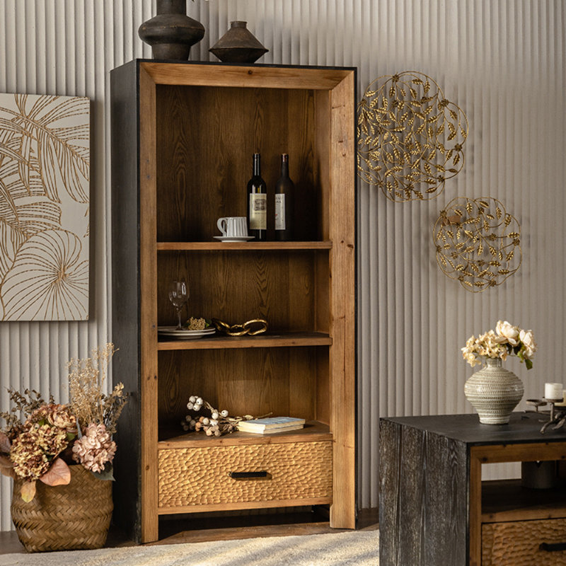 American Retro Light Luxury Display Cabinet