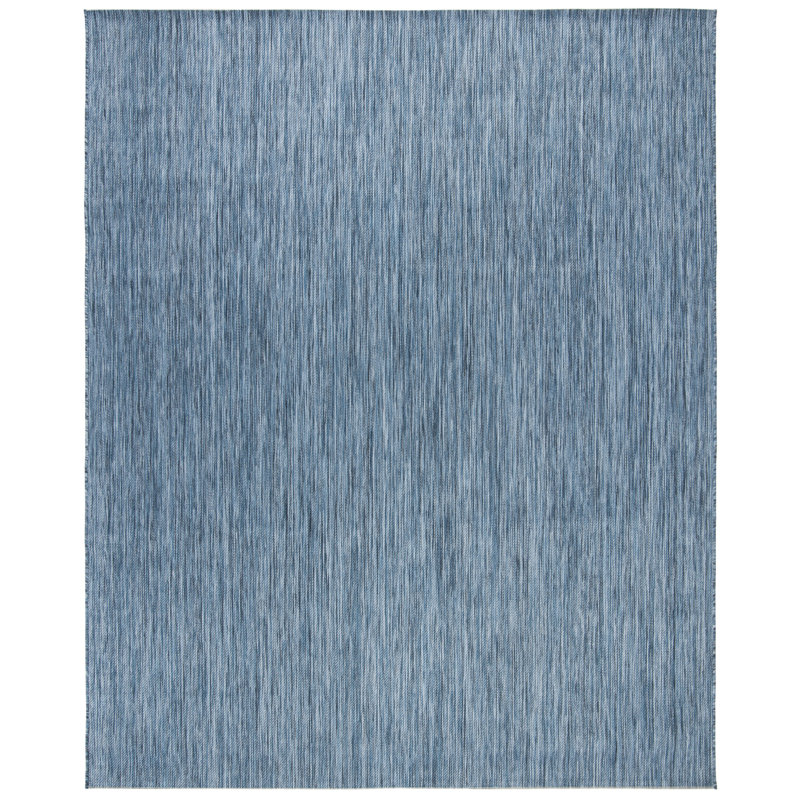 Ephraim Performance Solid Color Indoor/Outdoor Area Rug, Rectangle 5'3" x 7'6"