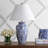 Klar 26.25" Chinoiserie Ceramic LED Table Lamp
