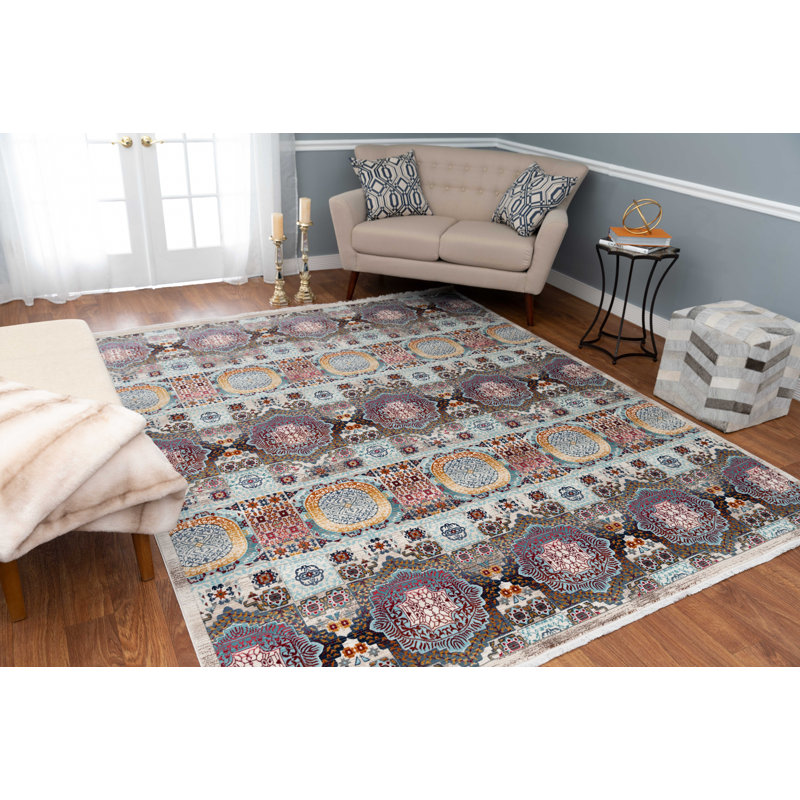 Lucha Oriental Indoor Rug, Rectangle 10' x 13'3"