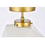 Plafonnier semi-encastré 9,8 po Hankerson-763185111-763185115