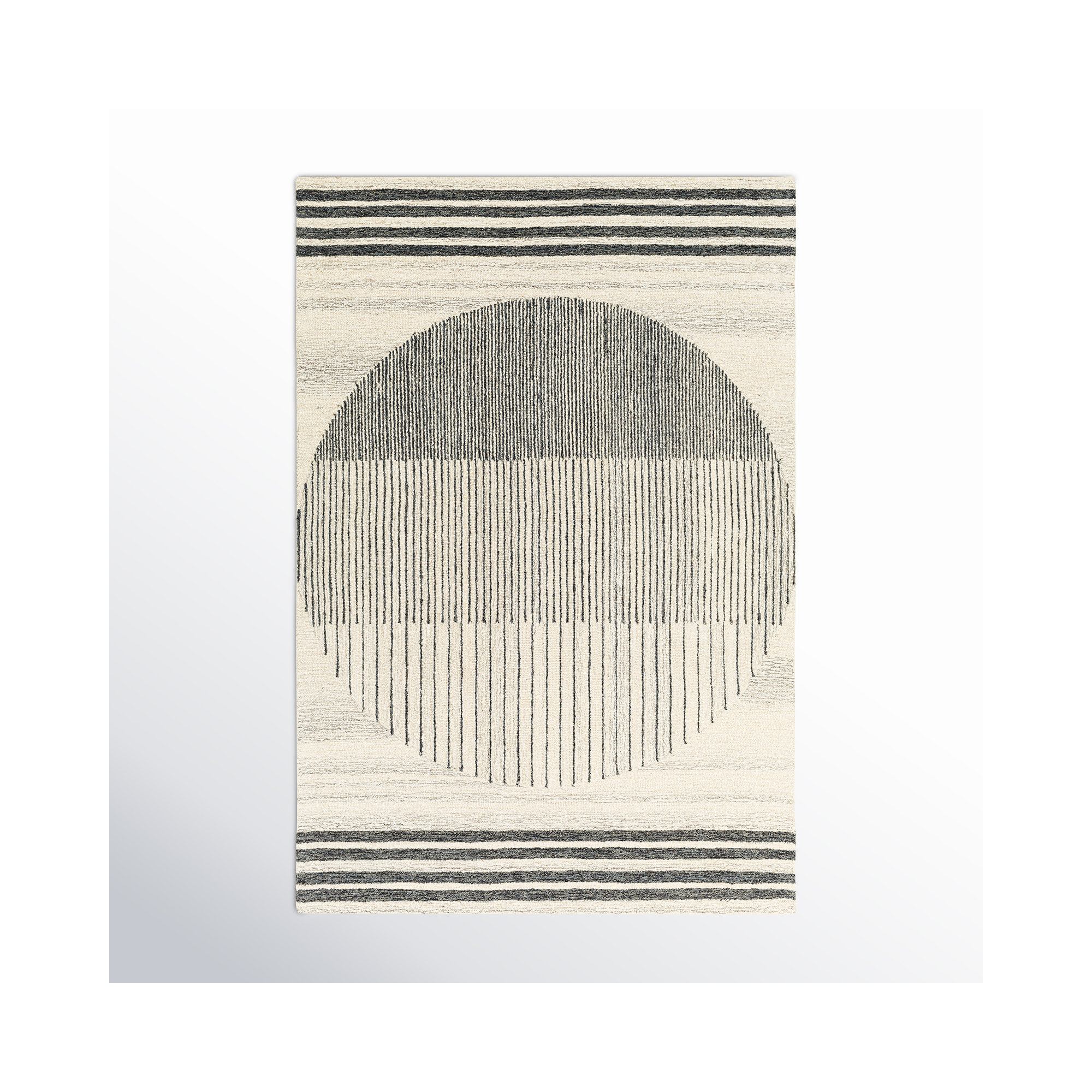 Uptown Handmade Wool Rug, Rectangle 8' x 10'