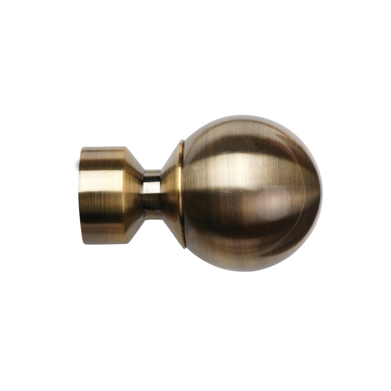 Magpie 17.78cm Finial, Antique Brass
