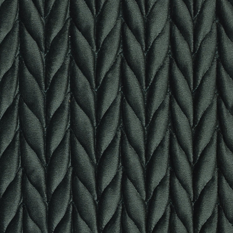 Amory Chevron Square Scatter Cushion Cushion Cover, Bottle Green