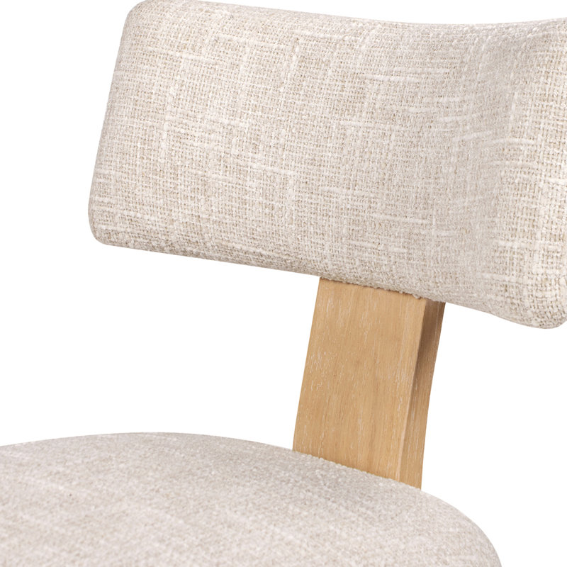 20 " H Chenille Upholstered Side Chair