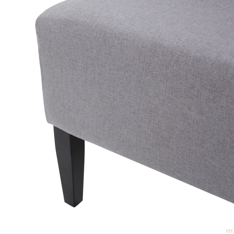 Chaise de salle à manger moderne, Gris clair