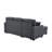 Modular Sleeper Sectional Sofa With Storage-1923537649
