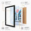Bauhaus in Japan Geometric - Framed Print-2081980625-2081980638