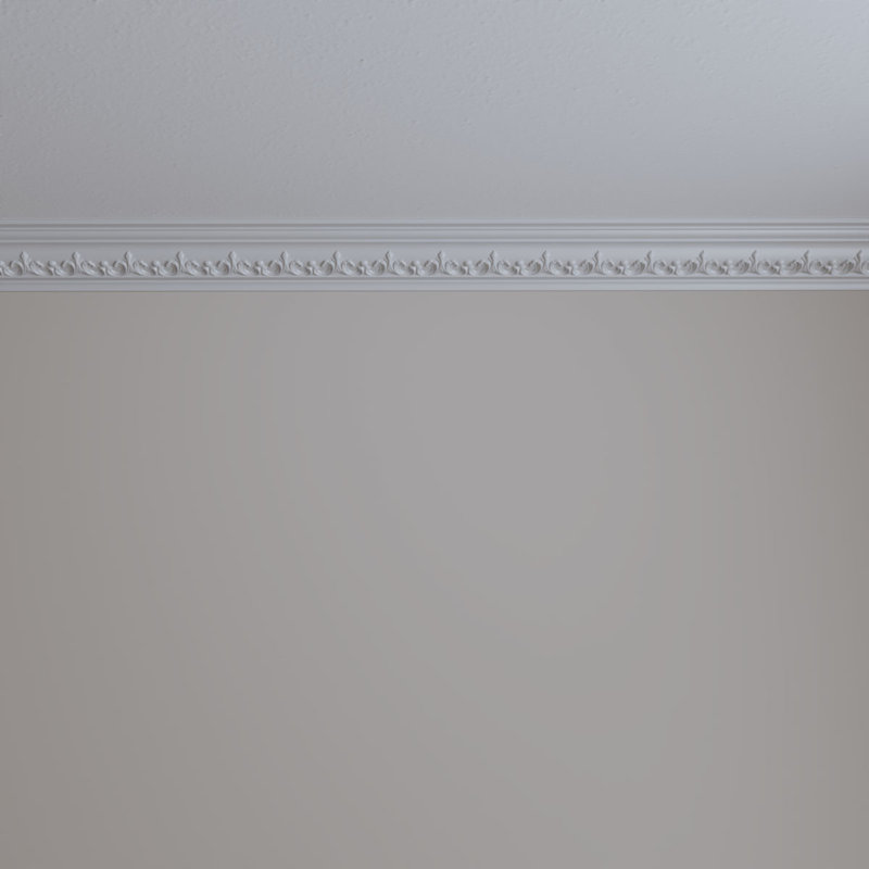 Empire White Polyurethane Crown Moulding 94.5"