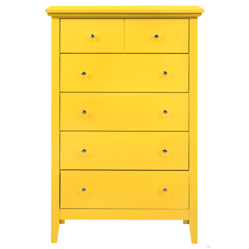 Coffre de rangement, Jaune
