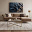 Halloween, corbeaux et corbeaux, art mural sur toile grise-1709168853