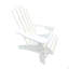 Chaise Adirondack d'extérieur ou d'intérieur en bois pour enfants