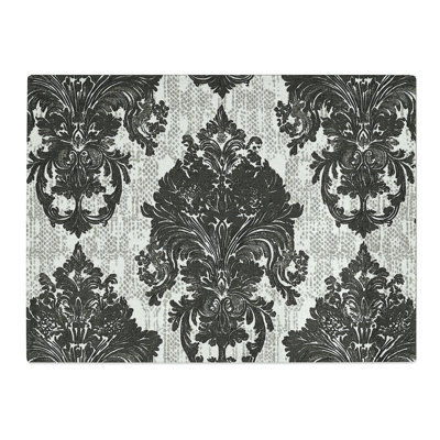 Damask Pattern Vol.1  Glass Chopping Board