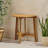 Outdoor Half-Round Folding Wood Bistro Table-2077582247