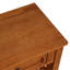 Canapé d'entrée 36 po en bois de pin avec 4 tiroirs et 1 tablette de rangement-2092695871