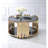 Tanquin Glass Top Single Coffee Table