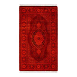 Fine Vibrance One-of-a-Kind 2' 7" X 4' 4" Hand Knotted Area Rug