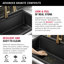 Delta Everest™ 33" L Granite Composite Workstation Kitchen Sink Drop-In Top Mount Single Bowl with WorkFlow™ Ledge-62375377