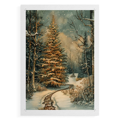 Art des Fêtes de Noël DCxxxviii - impression sur toile seulement - non encadrée