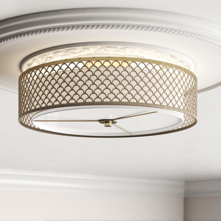 Aubusson Semi Flush Mount