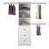 Geren 73.1'' - 89.1'' Closet System