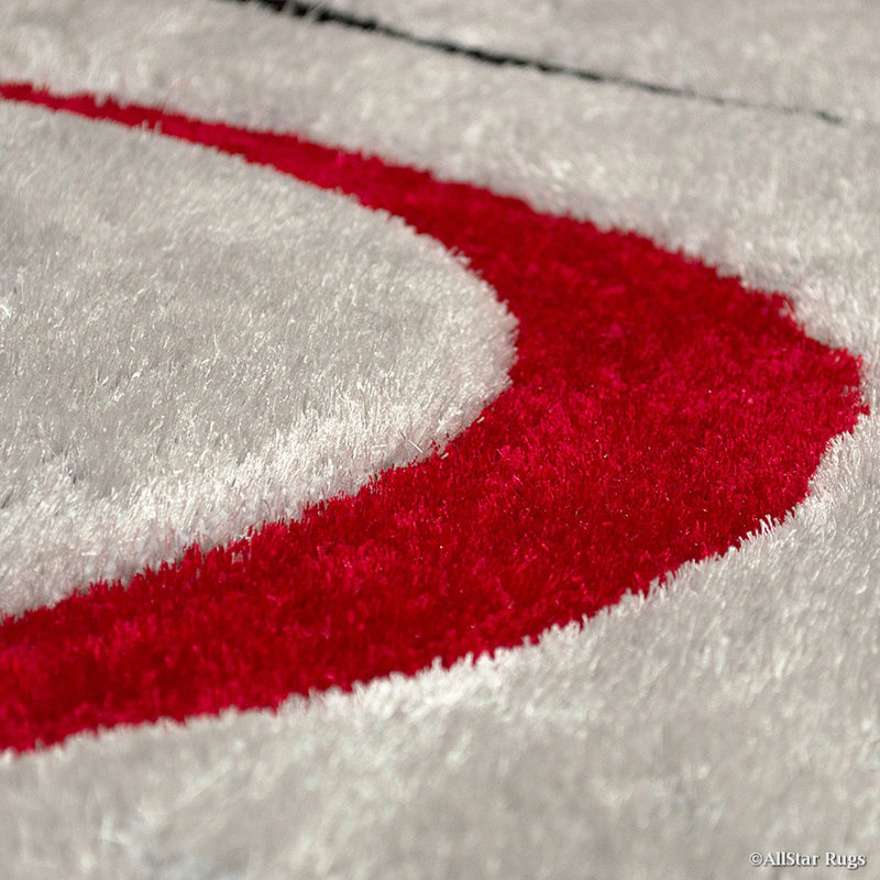 Abstract Indoor Rug, 5' x 7'