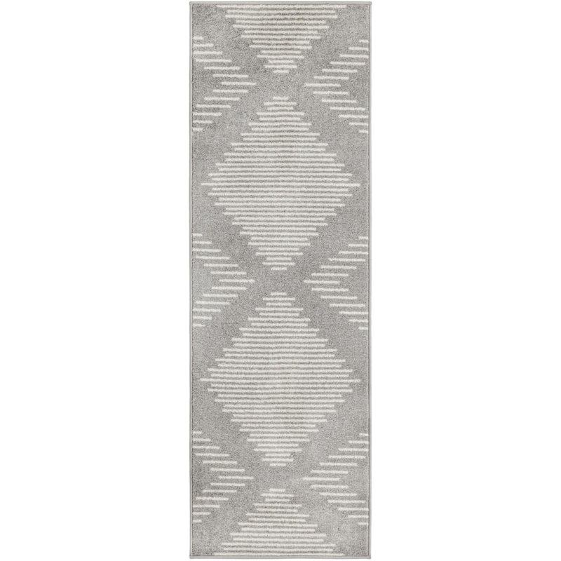 Geometric Indoor Rug, Runner 2' x 6'