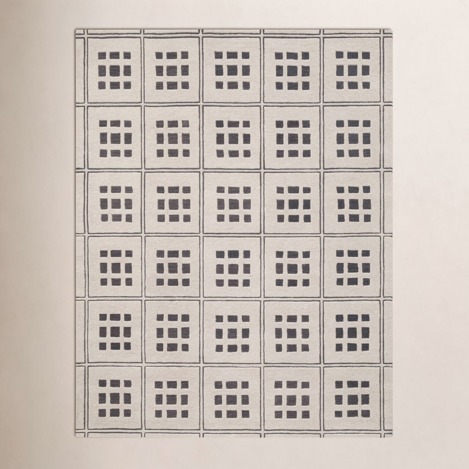 Hand-Tufted Wool Rug, Rectangle 3' x 5'