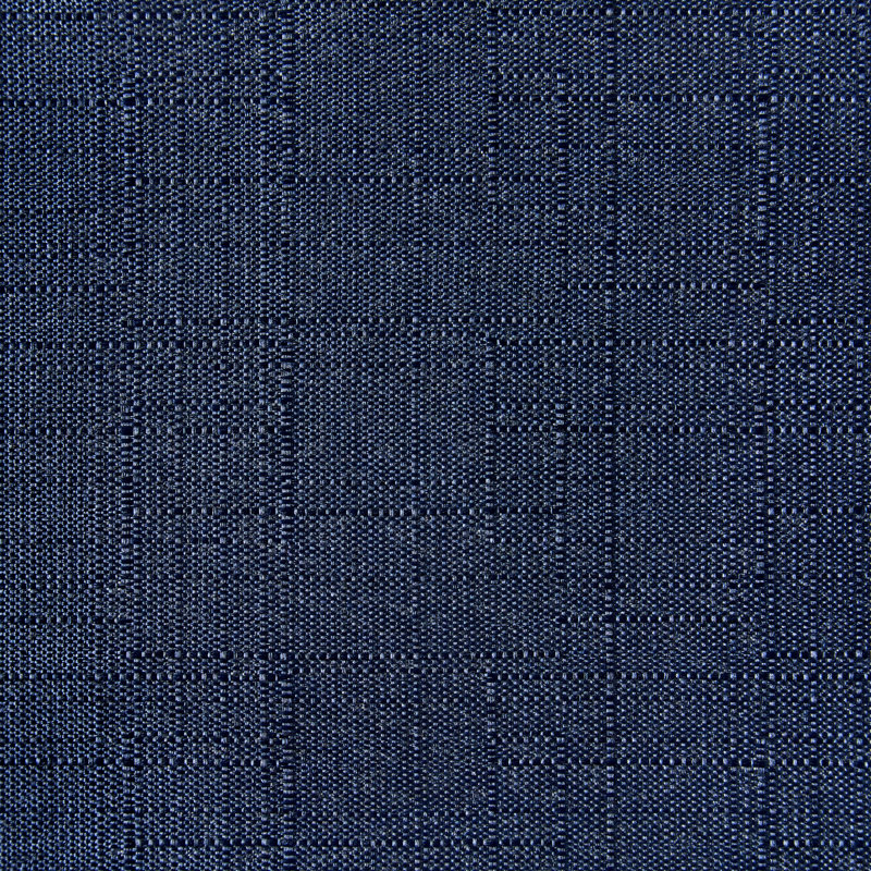 Loha GT Aaliyah Solid Colour Semi-Sheer Grommet Curtain Panels, 52" W x 84" L, Peacoat Blue