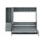 Grand lit escamotable avec placard et tiroirs-882177662