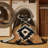 Washable Antler Southwestern Area Rug-1267728756