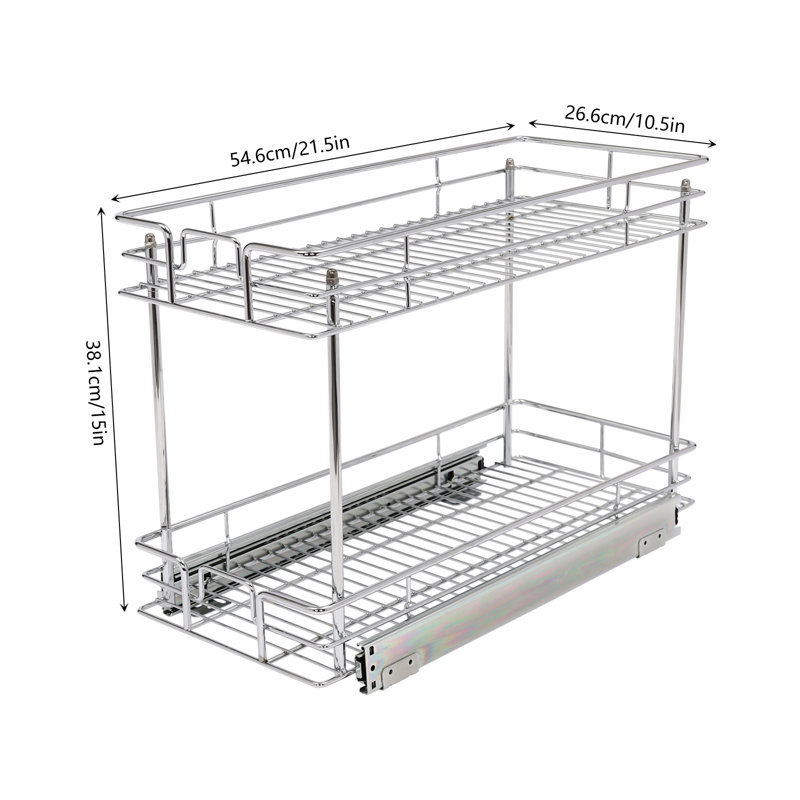 Armoire de cuisine Marylinn, Argent