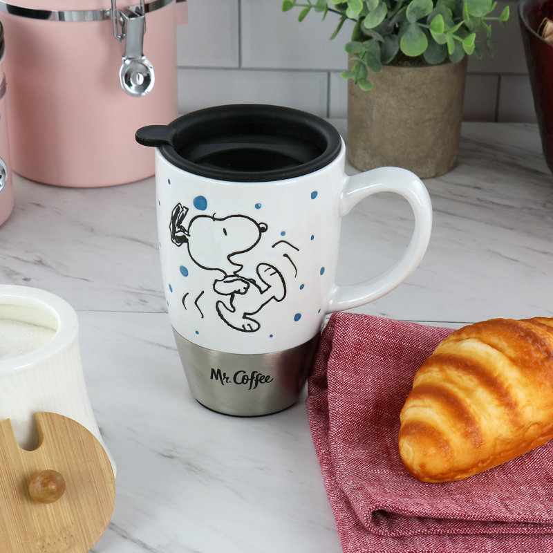 Mr. Coffee 15Oz. Ceramic Travel Mug