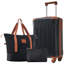 Ensemble de bagage à main 20 pièces 3 pièces avec roulettes