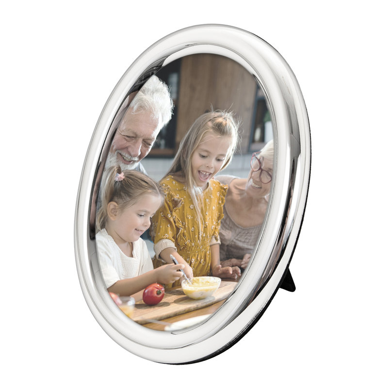 Silver Metal Picture Frame, 5" x 7"