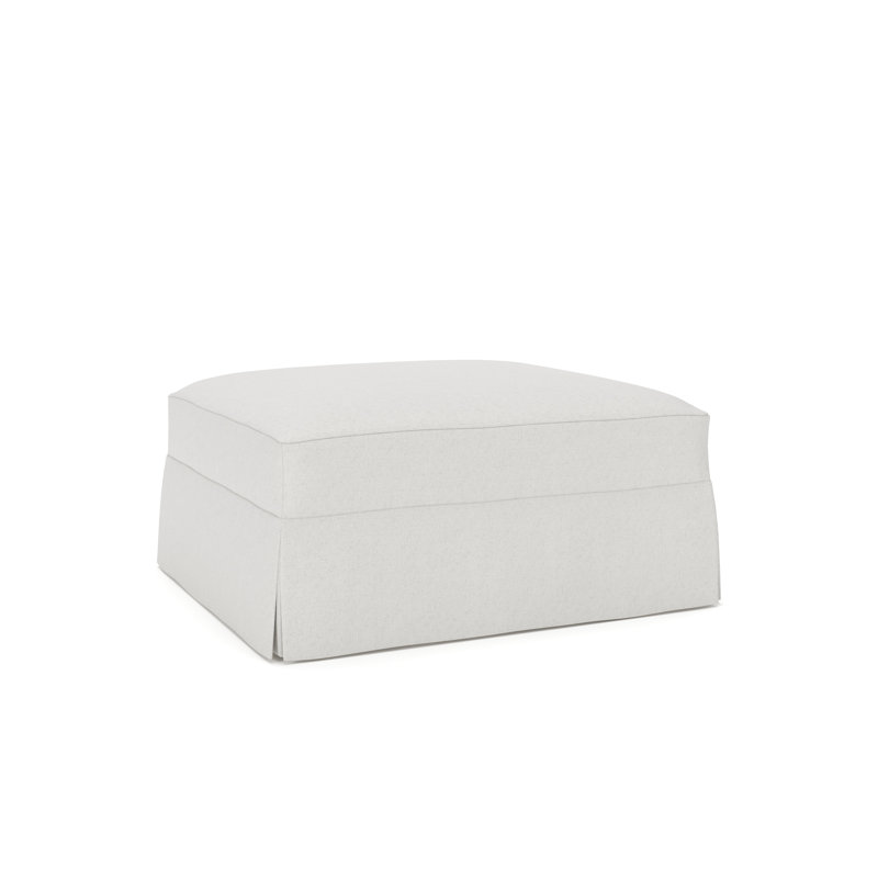 Lucia Upholstered Ottoman, Macarena Beige