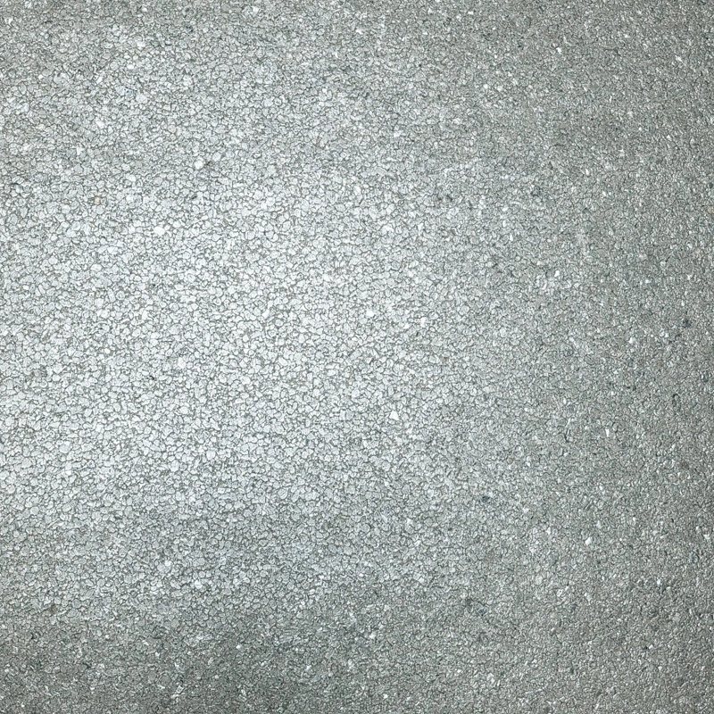 Papier peint texturé gris argenté gris naturel avec gros grain de mica naturel